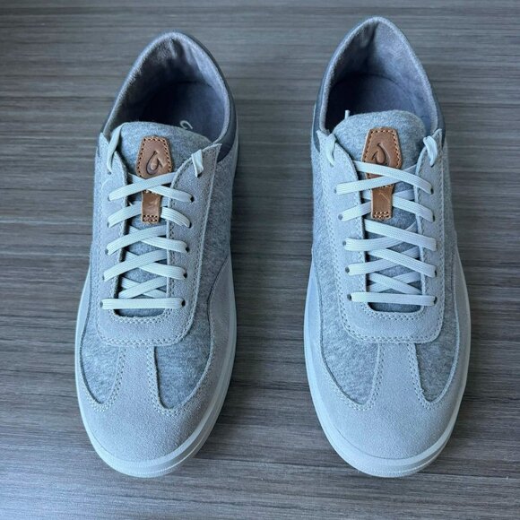 OluKai Men's Pūliki Sneakers Shoes Size 10.5 $140 in Poi/Charcoal - Picture 4 of 10